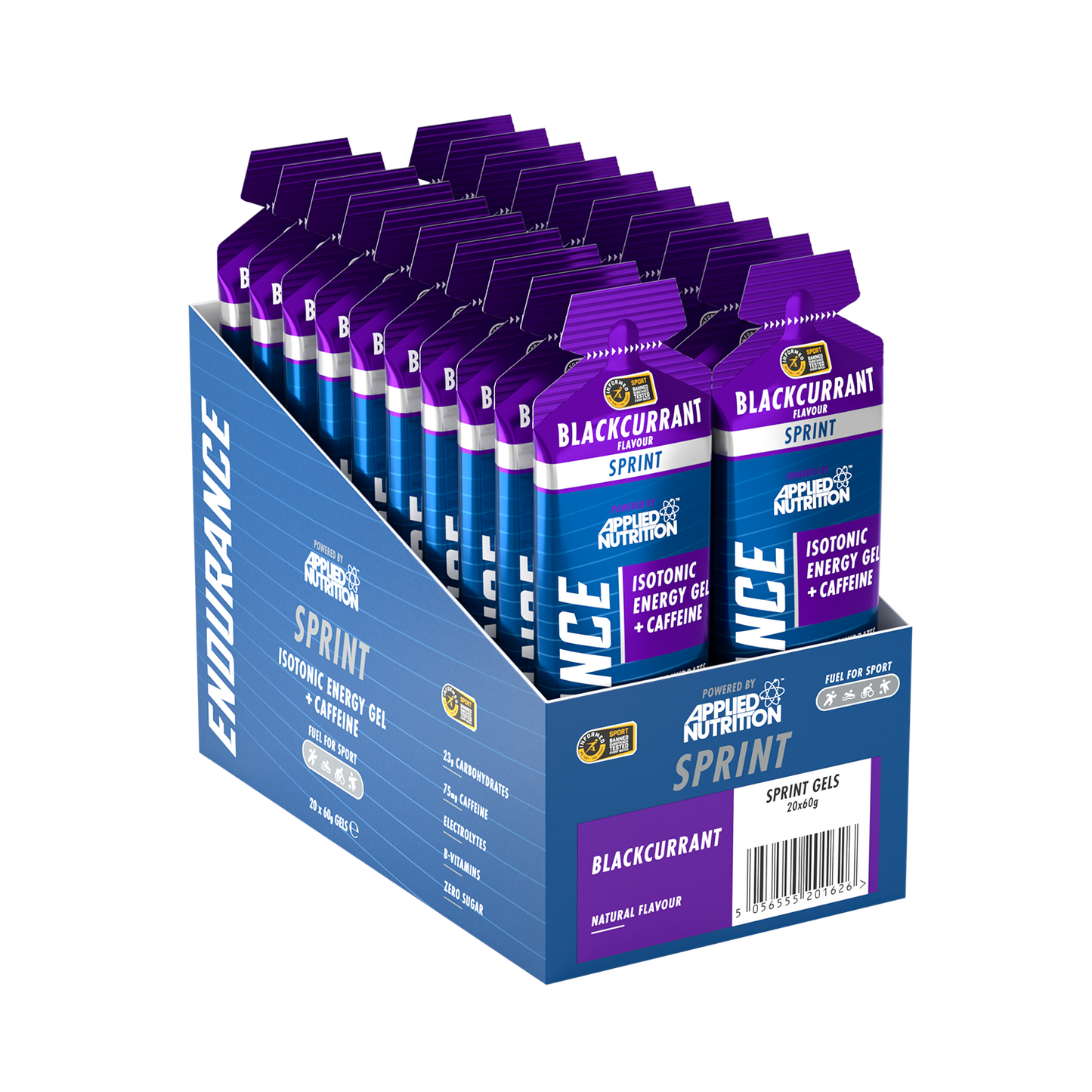 Applied Nutrition Endurance Velocity Sprint Gel 20x60g
