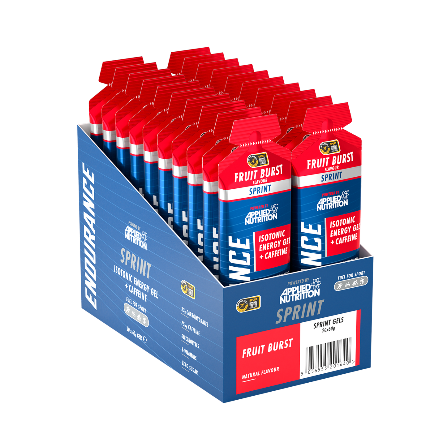 Applied Nutrition Endurance Velocity Sprint Gel 20x60g