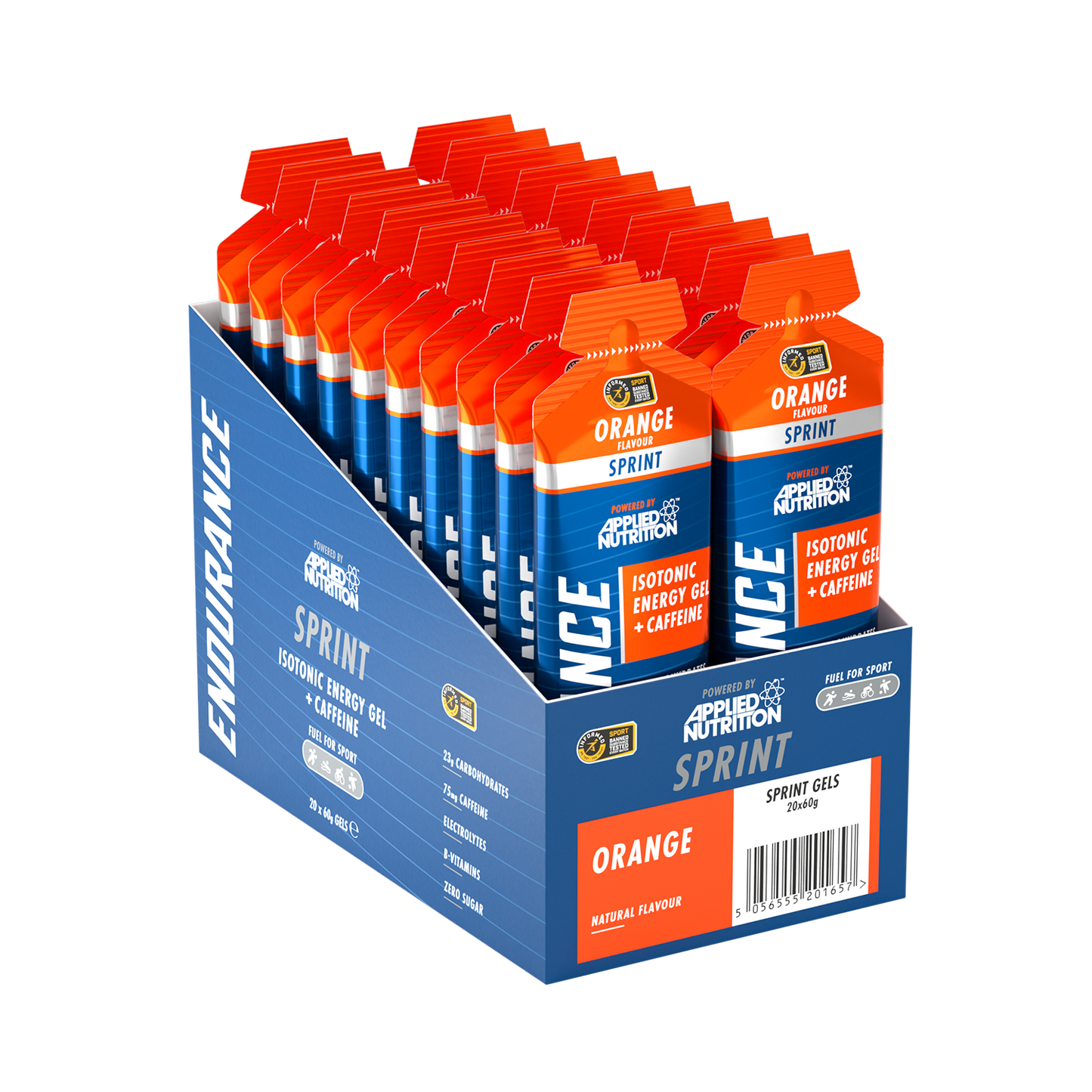 Applied Nutrition Endurance Velocity Sprint Gel 20x60g
