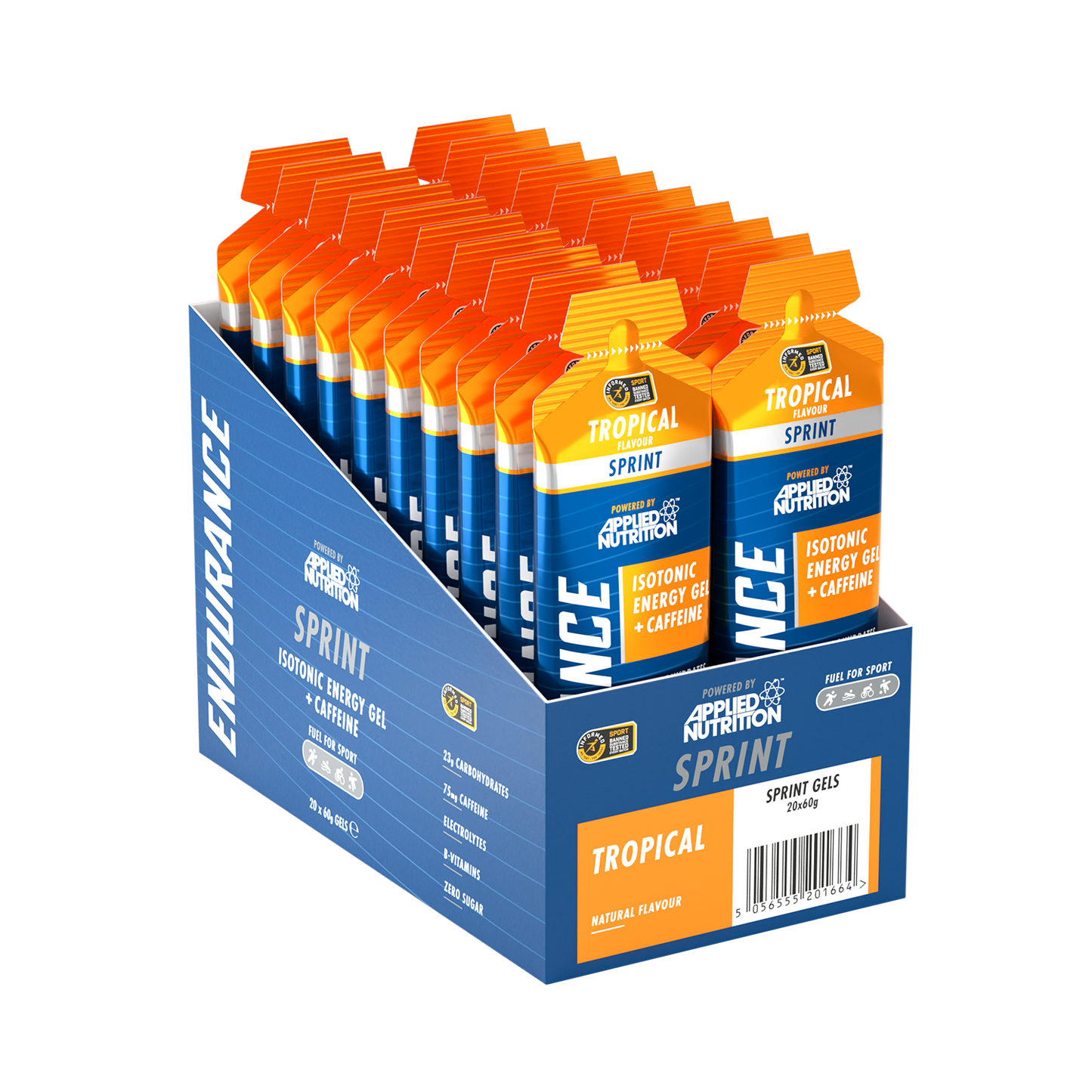 Applied Nutrition Endurance Velocity Sprint Gel 20x60g
